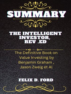 cover image of Summary of The Intelligent Investor